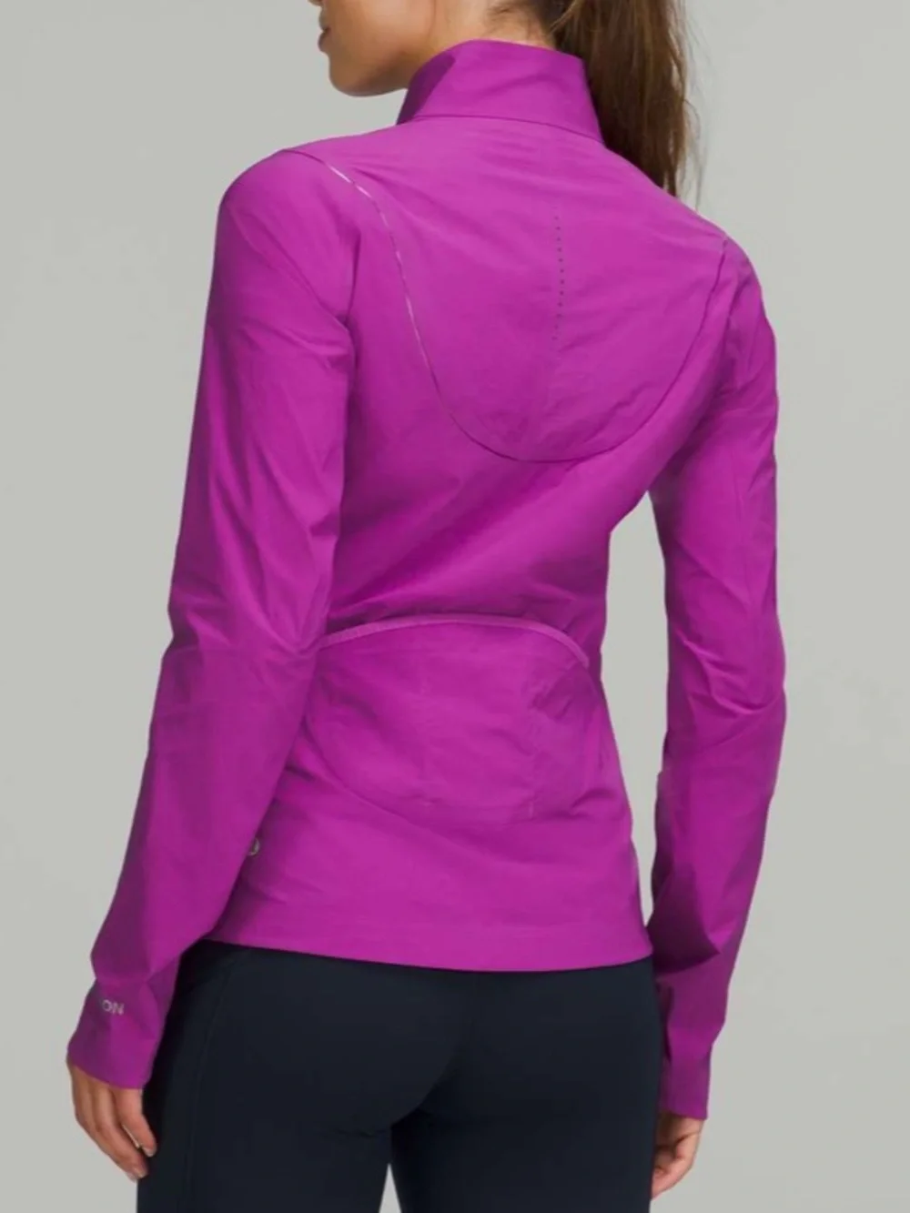 Lululemon Fast and Free Windbreaker Jacket  Vivid Plum Purple